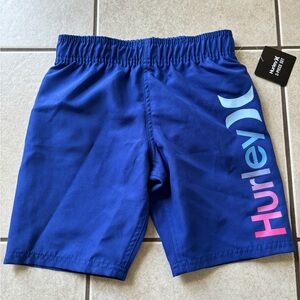 Hurley Boys swim trunks Size 7 NWT